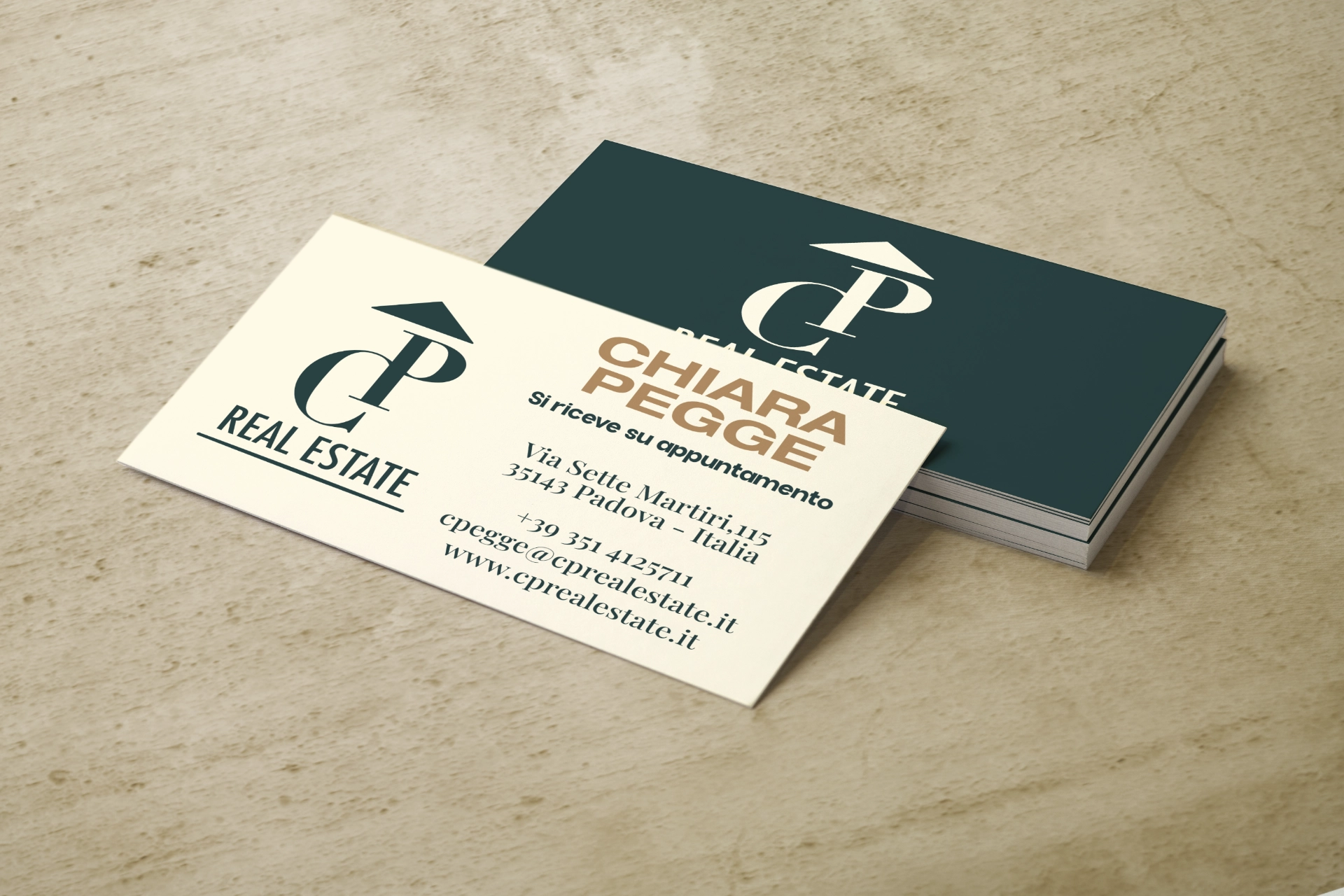 Biglietti da visita di CP real estate