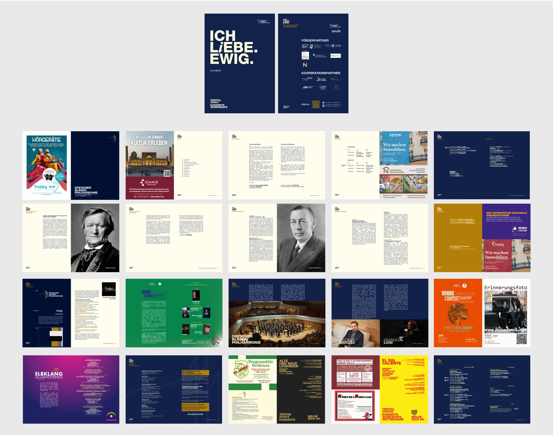 Libretto della Dresdner blaser philharmonie