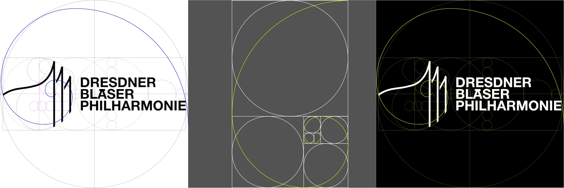 Studio del logo di Dresdner blaser philharmonie