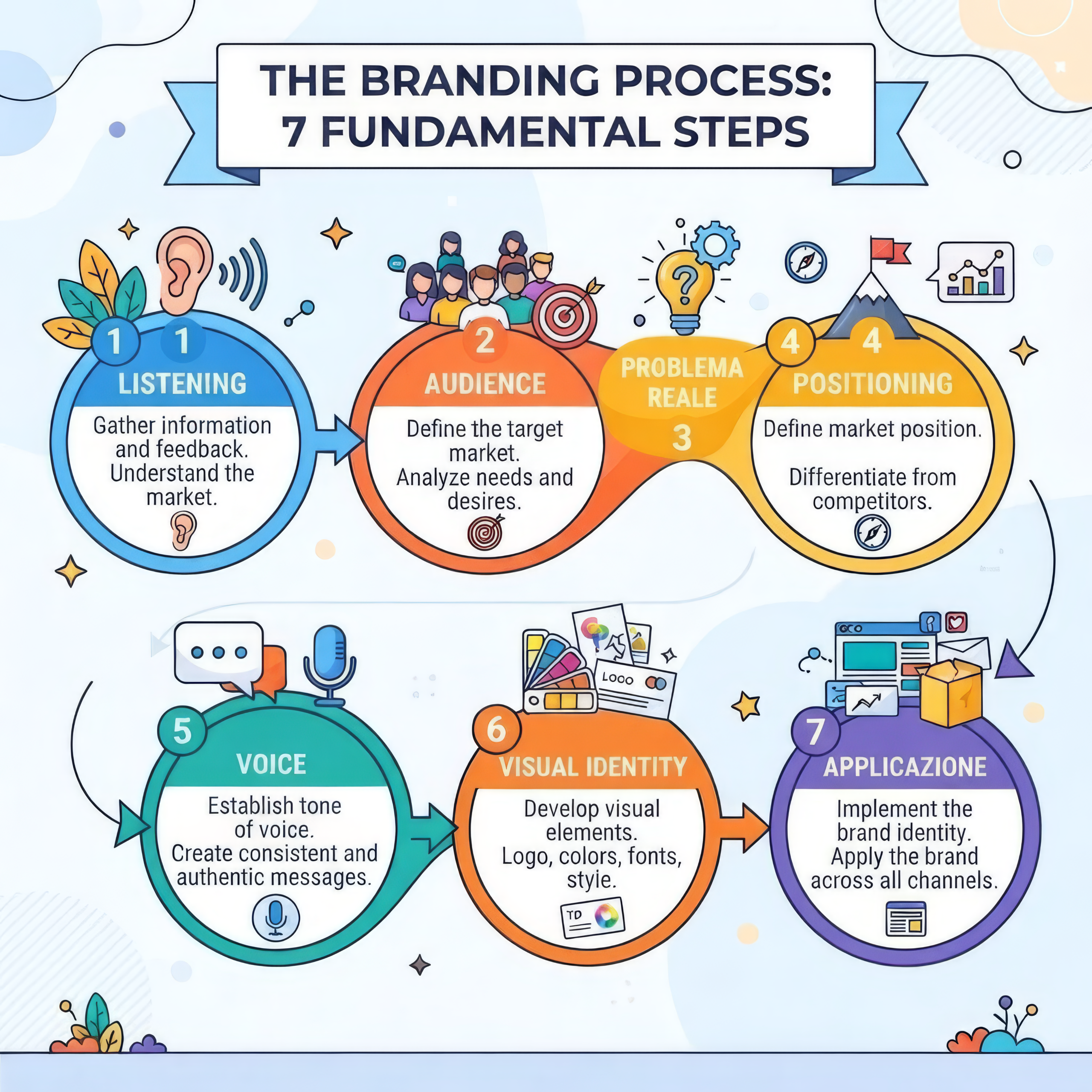 Brand Strategy infographic